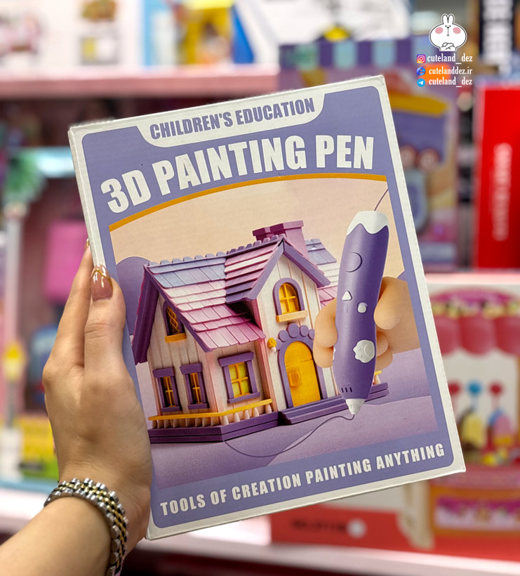 قلم جادویی سه بعدی مدل شارژی 3D Pen