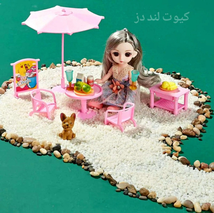 قصر رویایی دخترانه چند طبقه DIY (ساختنی) مدل Castle Villa – اسباببازی ویلای بزرگ به همراه عروسک و اثاثیه کامل
