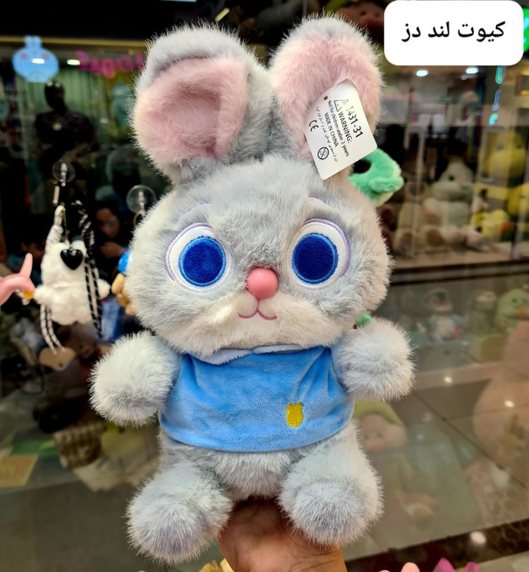 عروسک خرگوش زوتوپیا اورجینال | عروسک پولیشی نرم و کیوت