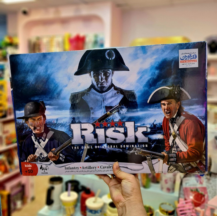 بازی فکری ریسک (RISK)؛ بازی استراتژیک فتح جهان | فکرآوران نسخه اورجینال