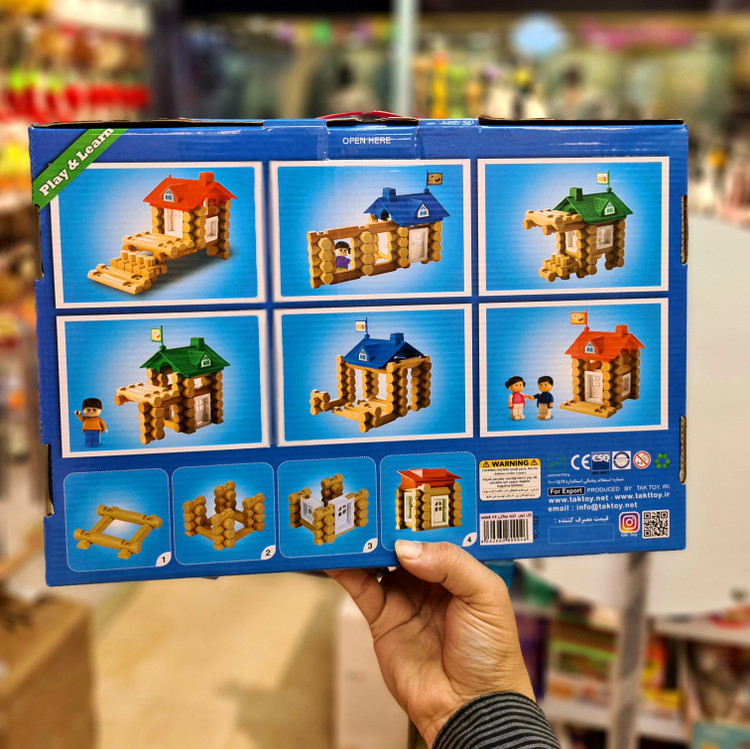 لگو ساختنی کلبه جنگلی Woodland Cottage مدل 1022 اورجینال برند TAK TOY