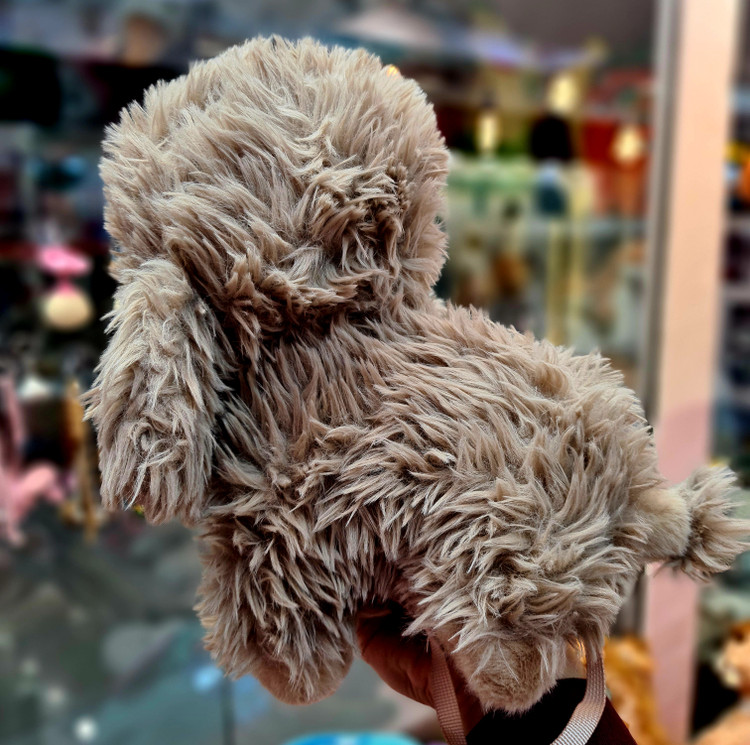 عروسک سگ پولیشی پشمالو اورجینال Cute Dog | همراه با قلاده